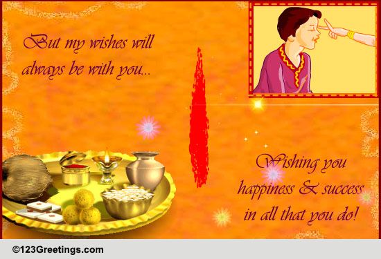 My Wishes Will Be With You...