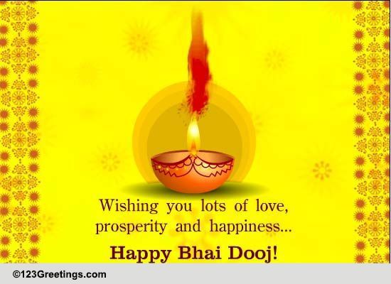 Loving Wish On Bhai Dooj.