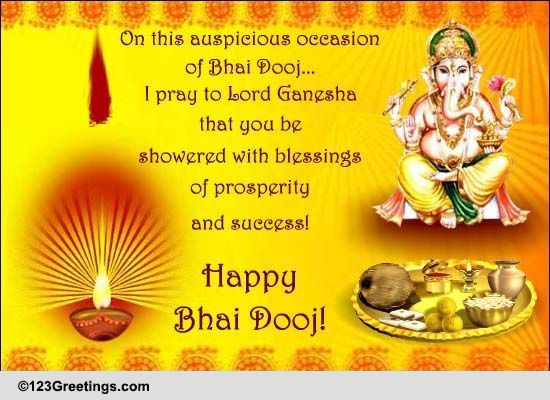 Showered With Blessings...