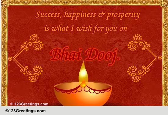 Bhai Dooj Wishes!
