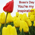 On Boss's Day, Say "You Inspire Me".