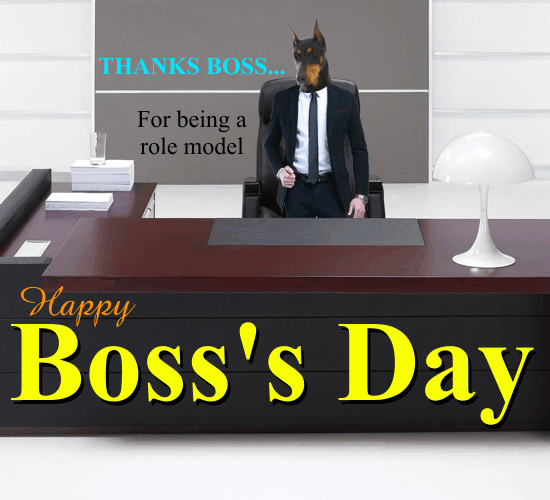 Thanks Boss!