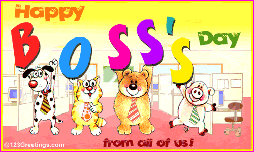 Happy Boss's Day Wishes For You!