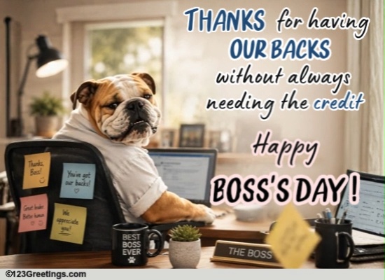 A Wish For A Boss You Can Count On