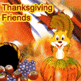 Cute Thanksgiving Wish For Friend.