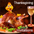 Thanksgiving Feast And Fun Invitation!
