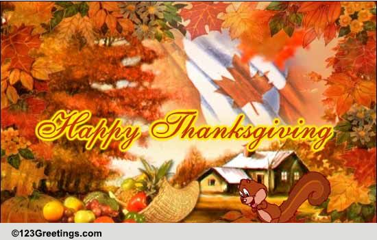 True Spirit of Thanksgiving! Free Spirit of Thanksgiving eCards | 123 ...