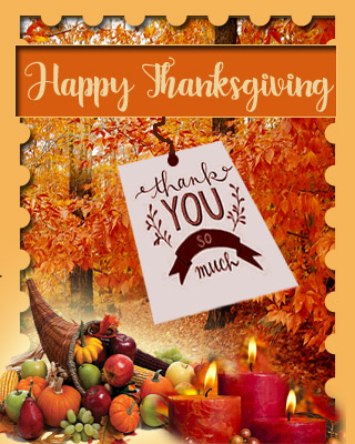 Special Thanksgiving Thank You!