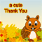 Cute Thank You On Thanksgiving.