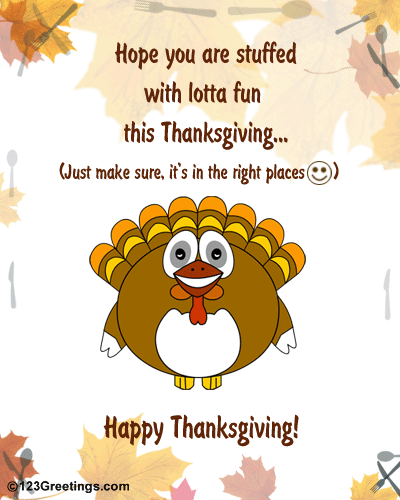 Thanksgiving Turkey Joke...