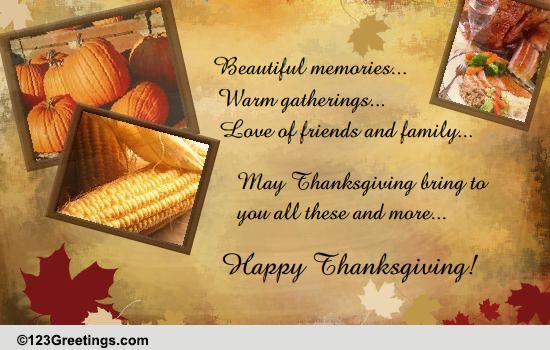Spirit Of Thanksgiving...