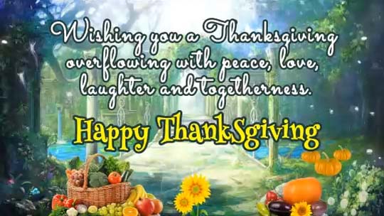 Best Wishes On Thanksgiving! Free Happy Thanksgiving eCards | 123 Greetings