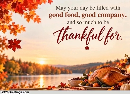 A Warm Thanksgiving Wish