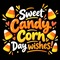 Candy Corn Day Wish For Your Partner