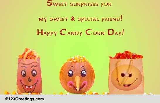 Sweet Candy Corn Day Surprises!