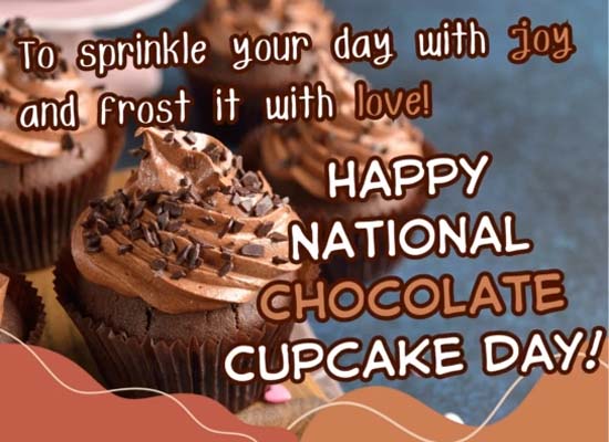 Happy Chocolate Cupcake Day.