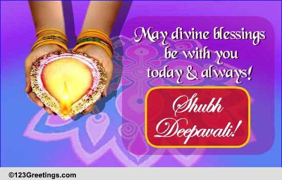 May Divine Blessings Be With You!
