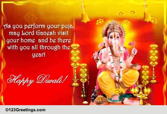 Diwali Virtual Ganesh Puja!