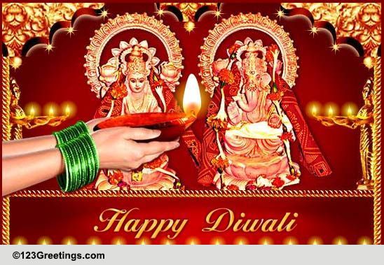 Diwali Lakshmi Ganesh Aarti!
