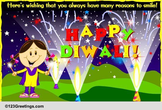 Many Reasons To Smile On Diwali.