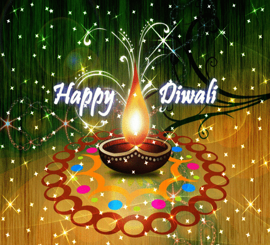 animated diwali cards