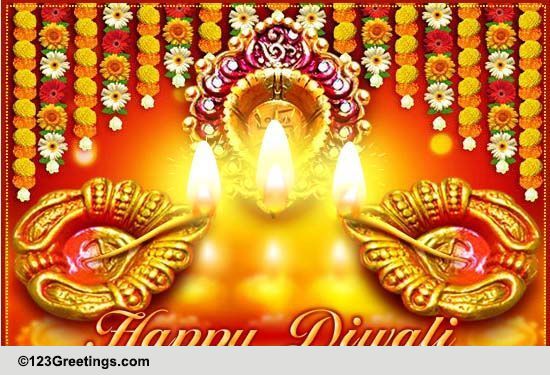 Light The Diyas On Diwali...