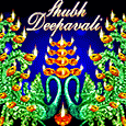 Beautiful Peacock Diwali Diyas!