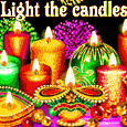 Light The Sparkling Candles &#x26; Diyas!