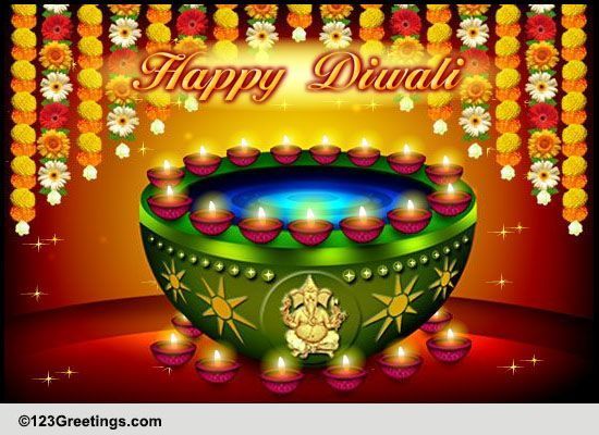 Diwali Lights! Free Family eCards, Greeting Cards | 123 Greetings