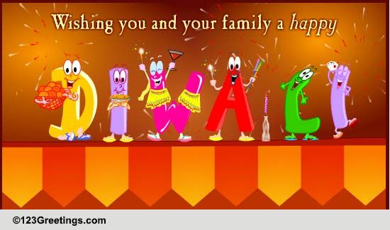A Fun Diwali Wish!