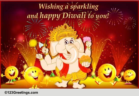Diwali Smiles With Ganesha!