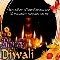 A Happy Diwali Message Card.