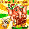 Indian Diwali Rangoli!