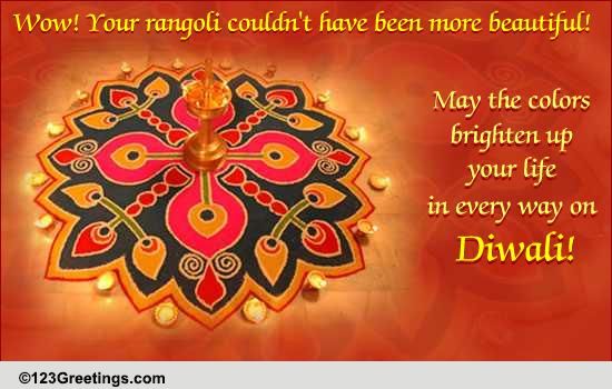 Make Your Diwali Rangoli!