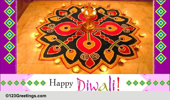 Make Your Own Rangoli...