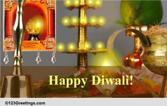 Divine Blessings On Diwali. Free Religious Blessings eCards | 123 Greetings