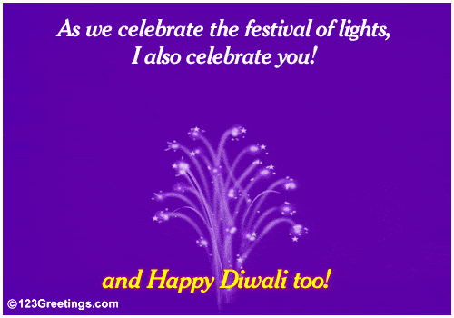 Happy B'day And Happy Diwali Too!