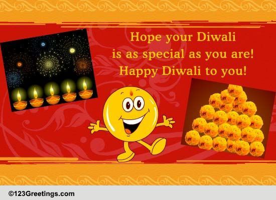 Fun Diwali Wish For Someone Special!