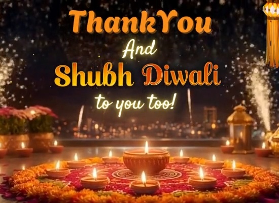 Say Thank You For Wishes Received