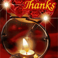 Diwali Thank You Candle!