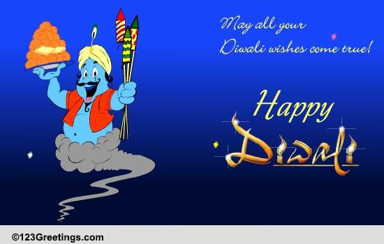 Fun Diwali Wish!