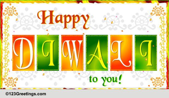 Wishing You A Happy Diwali...