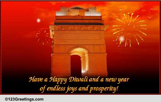 Diwali Fireworks And Wishes!