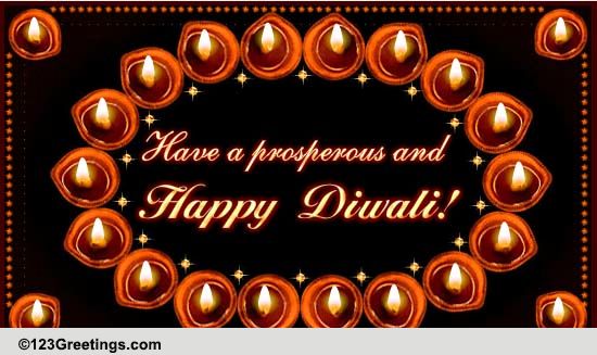 Wishes For A Happy Diwali!