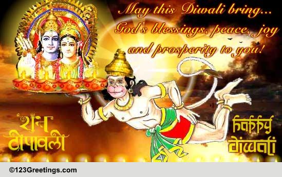 Divine Blessings For Diwali!