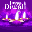 Diwali : Purple And Lights.