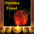 Diya For Your Friend On Dussehra.