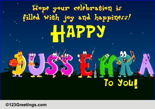 Joy And Happiness To You!