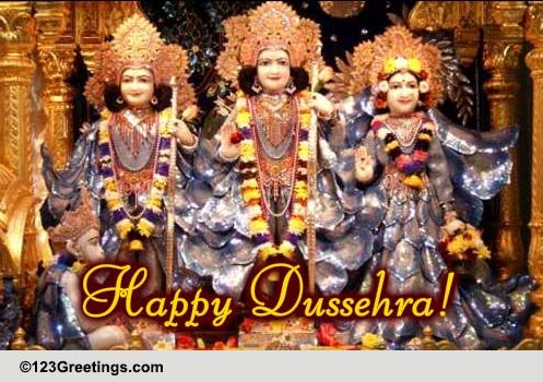 Greetings On Dussehra And Always. Free Happy Dussehra eCards | 123 ...