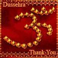 Dussehra Thank You Wish.